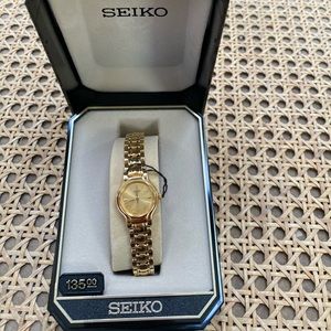 Ladies Seiko Gold Watch
